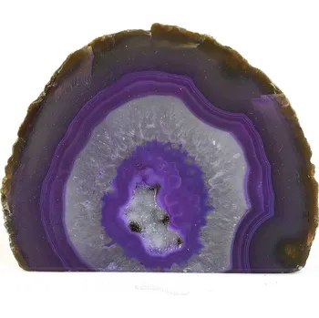 Přírodní kámen Geoda s dutinou fialový achát 218g (Brazílie)