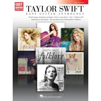 Taylor Swift: Easy Guitar Anthology (noty, tabulatury na snadnou kytaru)