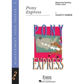 Nancy Faber: Pony Express (noty na klavír)