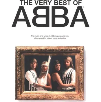 The Very Best Of ABBA (noty na klavír, zpěv, akordy)