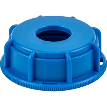 Zavlažování BRADAS Uzávěr pro kontejner na vodu IBC, vnitřní závit S60x6, s otvorem 1/2" a těsněním