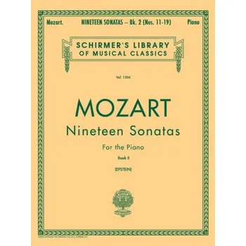 Johannes Brahms: 19 Sonatas For The Piano Book II (noty na klavír)