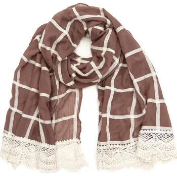 Šátek Art Of Polo Dámský šátek Toda hnědá One size