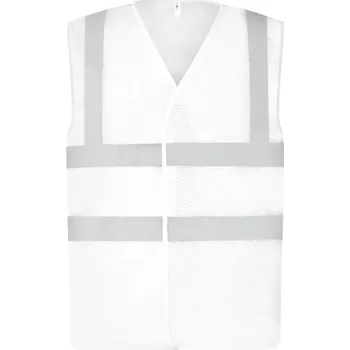 Yoko Reflexní síťovaná vesta HVW120 White XXL