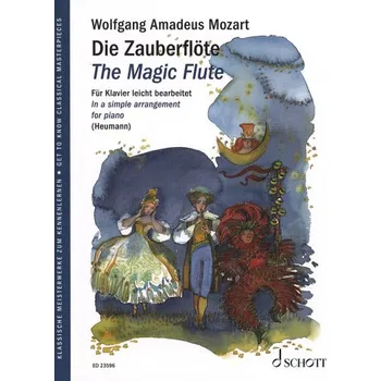 Wolfgang Amadeus Mozart: The Magic Flute / Kouzelná flétna (noty na snadný klavír)