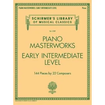 Schirmer's Library Of Musical Classics Volume 2109: Piano Masterworks – Early Intermediate Level (noty na sólo klavír)