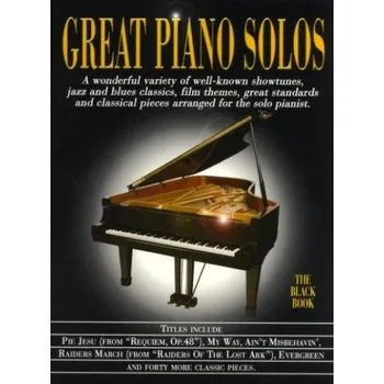 Great Piano Solos - The Black Book (noty, klavír)