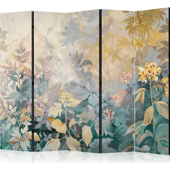 Paraván Paraván - gobelínový vzor s loukou a květinami - Kilim s jarním motivem Velikost: 225x172 cm, Provedení: Jednostranný