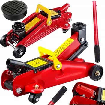 zvedák Hydraulický zvedák na auto 2T nízkoprofilový s gumovou podložkou