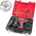 WORCRAFT Akumulátorová vrtačka s příklepem WORCRAFT, 2xLi-Ion 20V/2.0Ah (CD-20LiH)