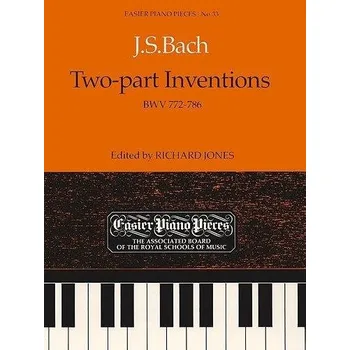 J.S. Bach: Two-Part Inventions BWV 772-786 (noty na cembalo, klavír)