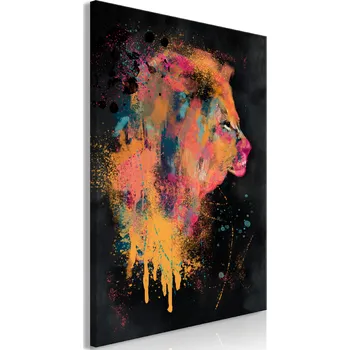 Obraz Obraz - Lví humory (1 díl) Vertikální Velikost: 40x60 cm, Provedení: Standard