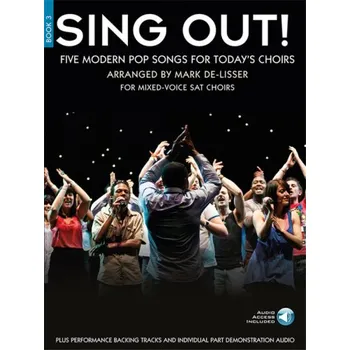 Sing Out! 5 Pop Songs For Today's Choirs Book 3 (noty na sborový zpěv) (+audio)
