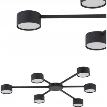 STROPNÍ SVÍTIDLO STROPNÍ SVÍTIDLO LIGHTING AVIA 4692 ČERNÉ