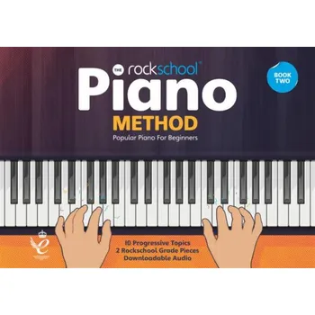 Rockschool Piano Method Book 2 (noty na snadný klavír) (+audio)