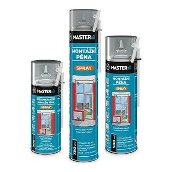 Montážní pěna Montážní pěna spray (500 ml trubičková / 1ks)