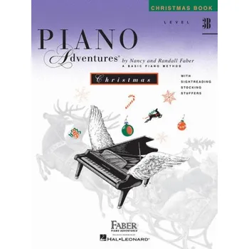 Piano Adventures: Christmas Book - Level 3B (noty na klavír)