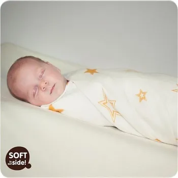 Dětská zábrana Kikko XKKO BMB Bambusová zavinovačka Orange stars