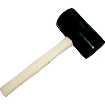 Kladivo LOBSTER Palička gumová s dřevěnou násadou 65 mm