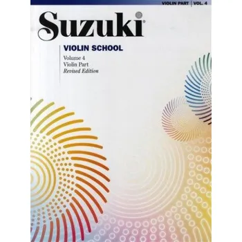 Suzuki Violin School Volume 4 - Violin Part (Revised Edition) (noty na housle)