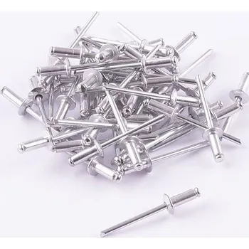 Nýt Nýty LOBSTER 4,0x10mm, sada 50ks, hliníkové