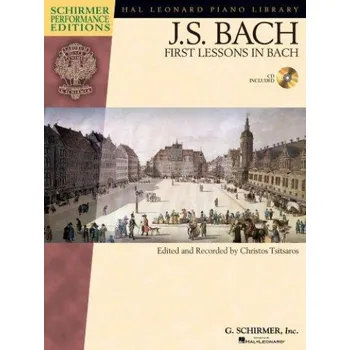 J.S. Bach: First Lessons In Bach (noty na sólo klavír) (+audio)