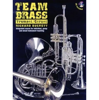 Team Brass: Trumpet/Cornet (noty na kornet, trubku) (+audio)
