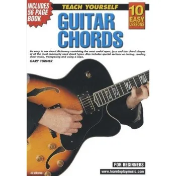 10 Easy Lessons: Teach Yourself Guitar Chords (video škola hry & booklet pro kytaru)