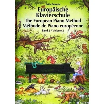 Fritz Emonts: Evropská klavírní škola 2. díl (+audio)