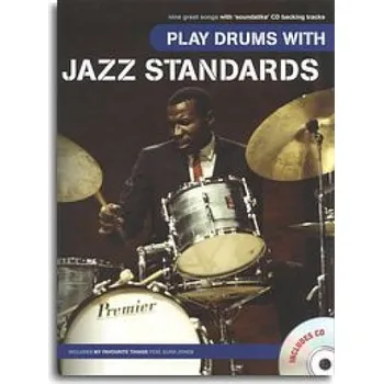 Play Drums With Jazz Standards (noty, bicí) (+audio)