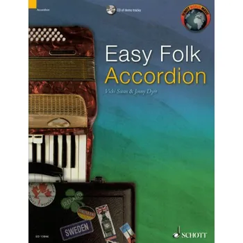 Easy Folk Accordion (noty na akordeon)(+audio)
