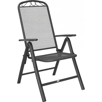 Elvisia Zahradní kovová židle BRIA | polohovací