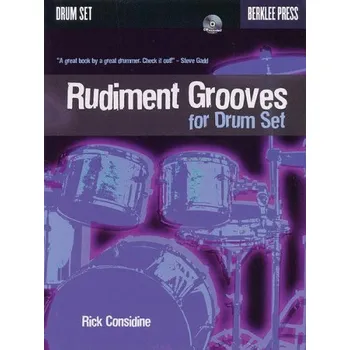 Rudiment Grooves for Drum Set (noty na bicí) (+audio)