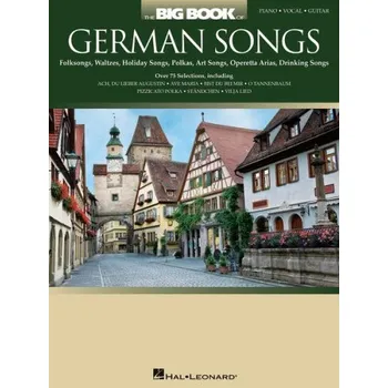 Big Book of German Songs (noty na klavír, zpěv, akordy)