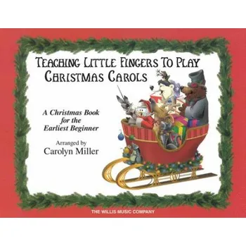 Teaching Little Fingers to Play Christmas Carols (noty na snadný klavír)