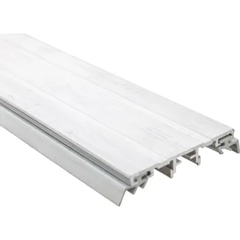 Plexisklo Gutta Přítlačná lišta Guttaprofil ALU-UNI Barva: stříbrná, Rozměr: 7000 mm, Varianta: Guttaprofil ALU-UNI