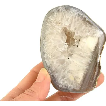 Přírodní kámen Geoda s dutinou z achátu 261g (Brazílie)