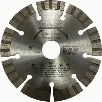 Řezný kotouč Kotouč diamantový řezný 115x22,2x12mm L ST LASER CUT