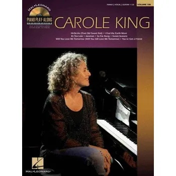 Piano Play-Along 106: Carole King (noty na klavír, zpěv, akordy) (+audio)
