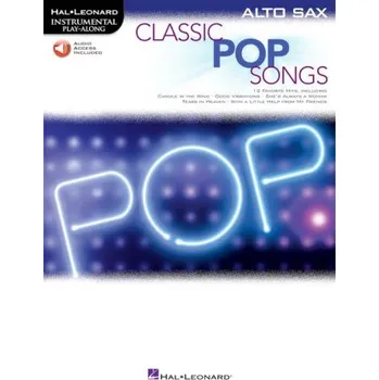 Classic Pop Songs (noty na altsaxofon) (+audio)