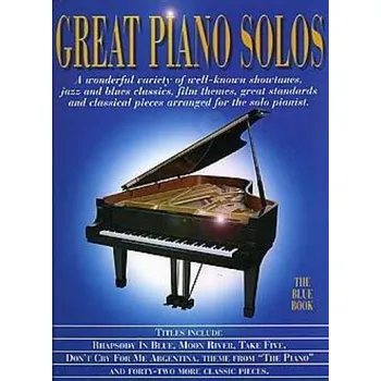 Great Piano Solos - The Blue Book (noty, klavír)