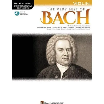 The Very Best of Bach: Instrumental Play-Along For Violin (noty na housle) (+audio)
