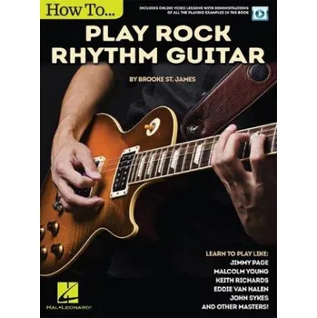 Brooke St. James: How To Play Rock Rhythm Guitar (tabulatury na kytaru) (+video)