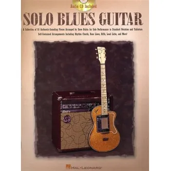 Solo Blues Guitar (noty, tabulatury na kytaru) (+audio)