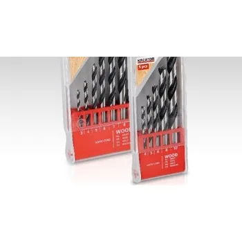 Vrták 5 ks vrtáků do dřeva 4-5-6-8-10MM KREATOR KRT012301