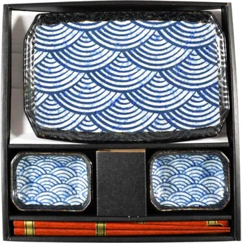 Set na servírování sushi Wave
