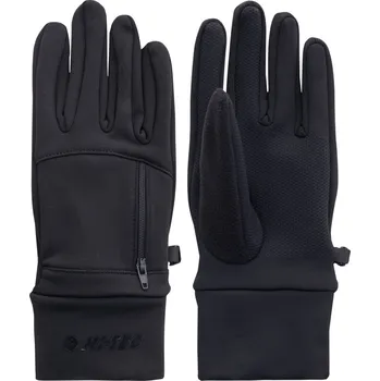 Rukavice Pánské Rukavice HI-TEC KIBILI M000263094 – Černá S/M