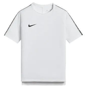 Sport Triko Nike Breathe Squad Football Top shorts sleeve kids 859877-100 Velikost XS (122-128 cm)