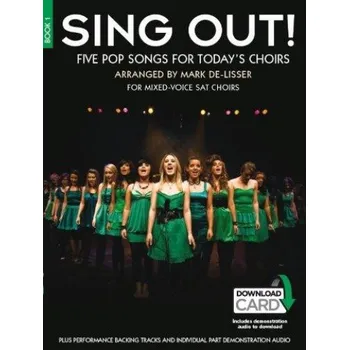 Sing Out! 5 Pop Songs For Today's Choirs - Book 1 (SAT) (noty na sborový zpěv, klavír) (+audio)