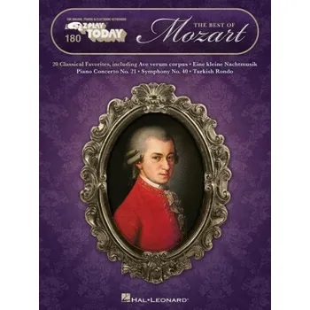 E-Z Play Today 180: Best of Mozart (noty, melodická linka, akordy)